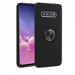 Samsung Galaxy S10e Magnetic Ring Holder Cover Black